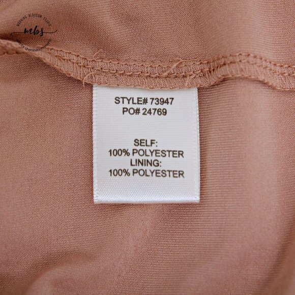 NWOT Skies Are Blue by Anthropologie Metallic Mesh High Rise Pants - Picture 10 of 11